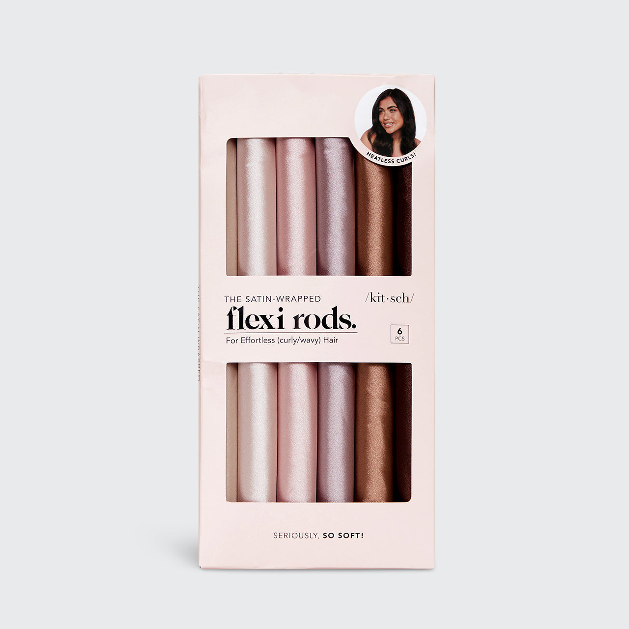 Flexi Rods Satin - 6 Pack by KITSCH
