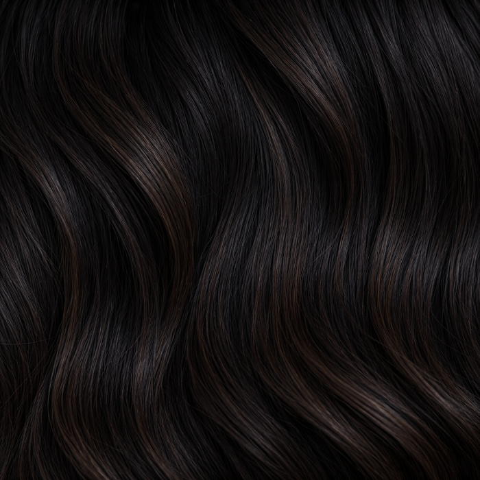Black hair extensions