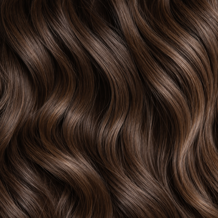 Brunette hair extensions