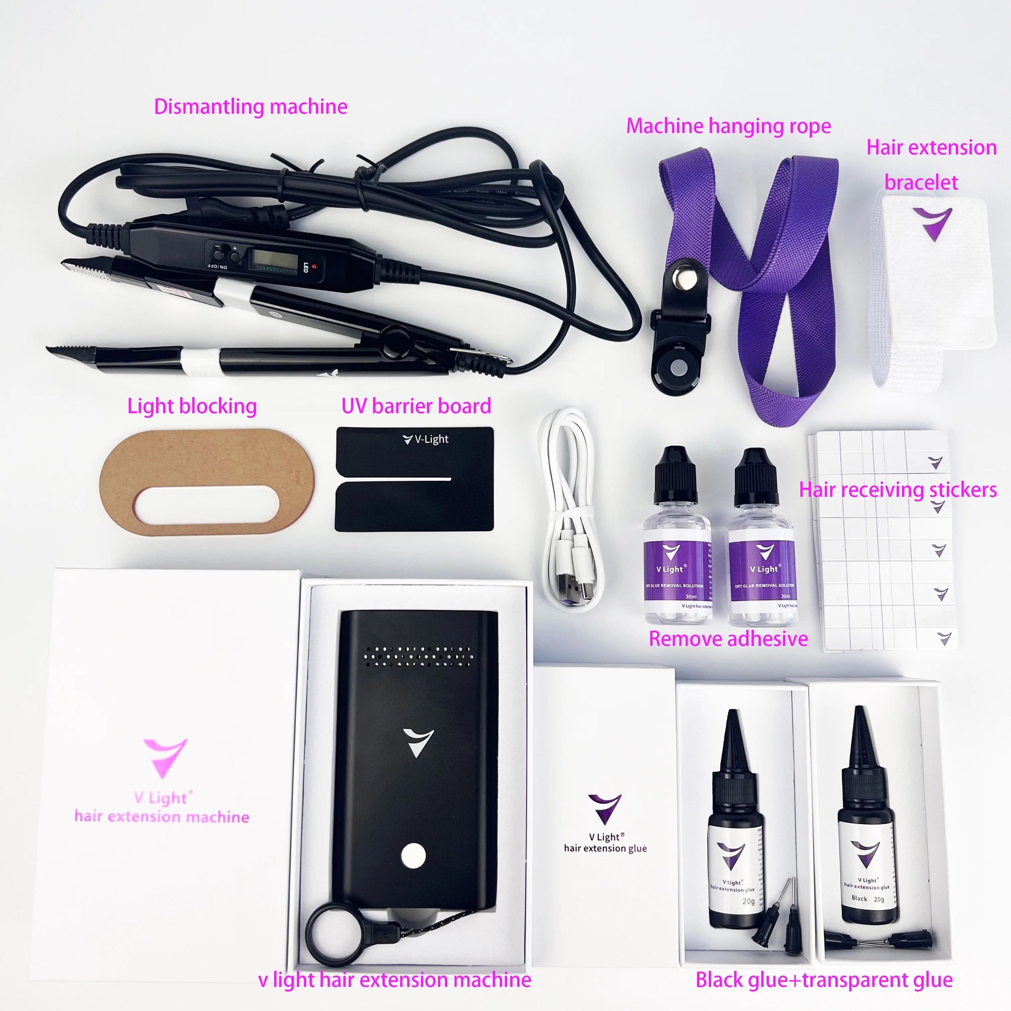 V-Light Essentials Hair Extensions Kit