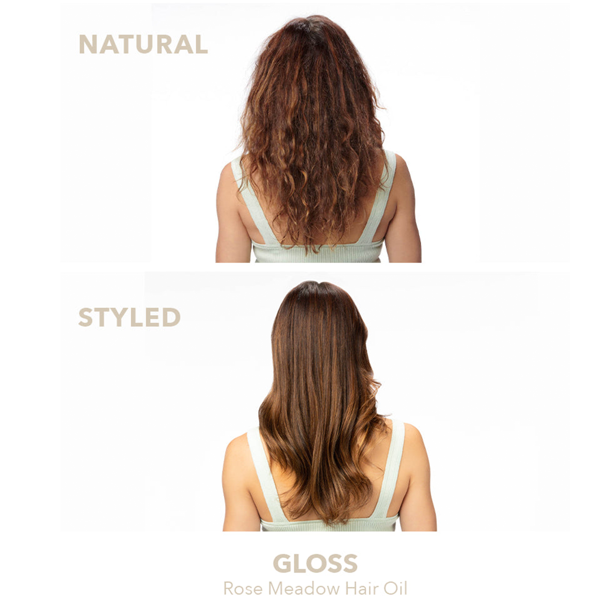 Gloss Rose Meadow Hair Oil by InStyler