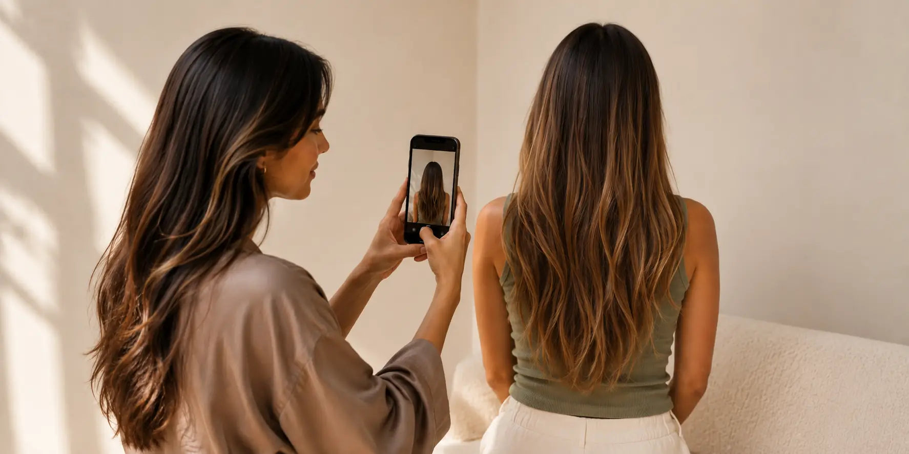 Let us match your hair properly.