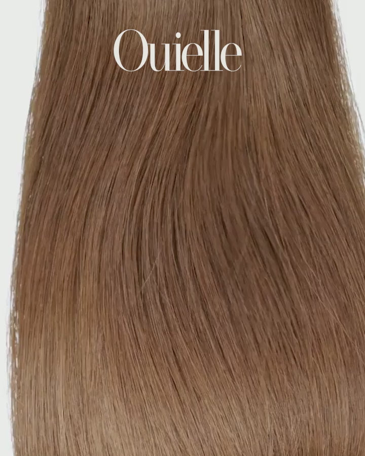 No 6 Light Cool Brown hair colour in movement