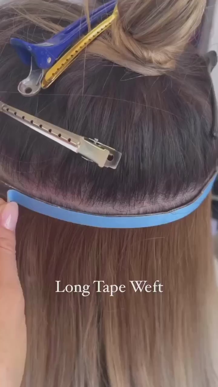 No 1B Soft Black hair colour in movement