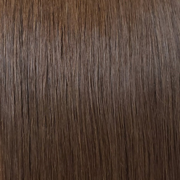 №4B Cool Ash Medium Brown Tape-In Hair Extensions