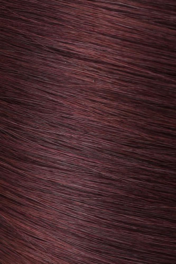 №99J Burgundy hair extensions