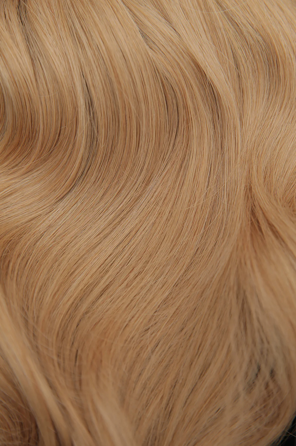 №27 Strawberry Dark Blonde Tape-In Weft Hair Extensions