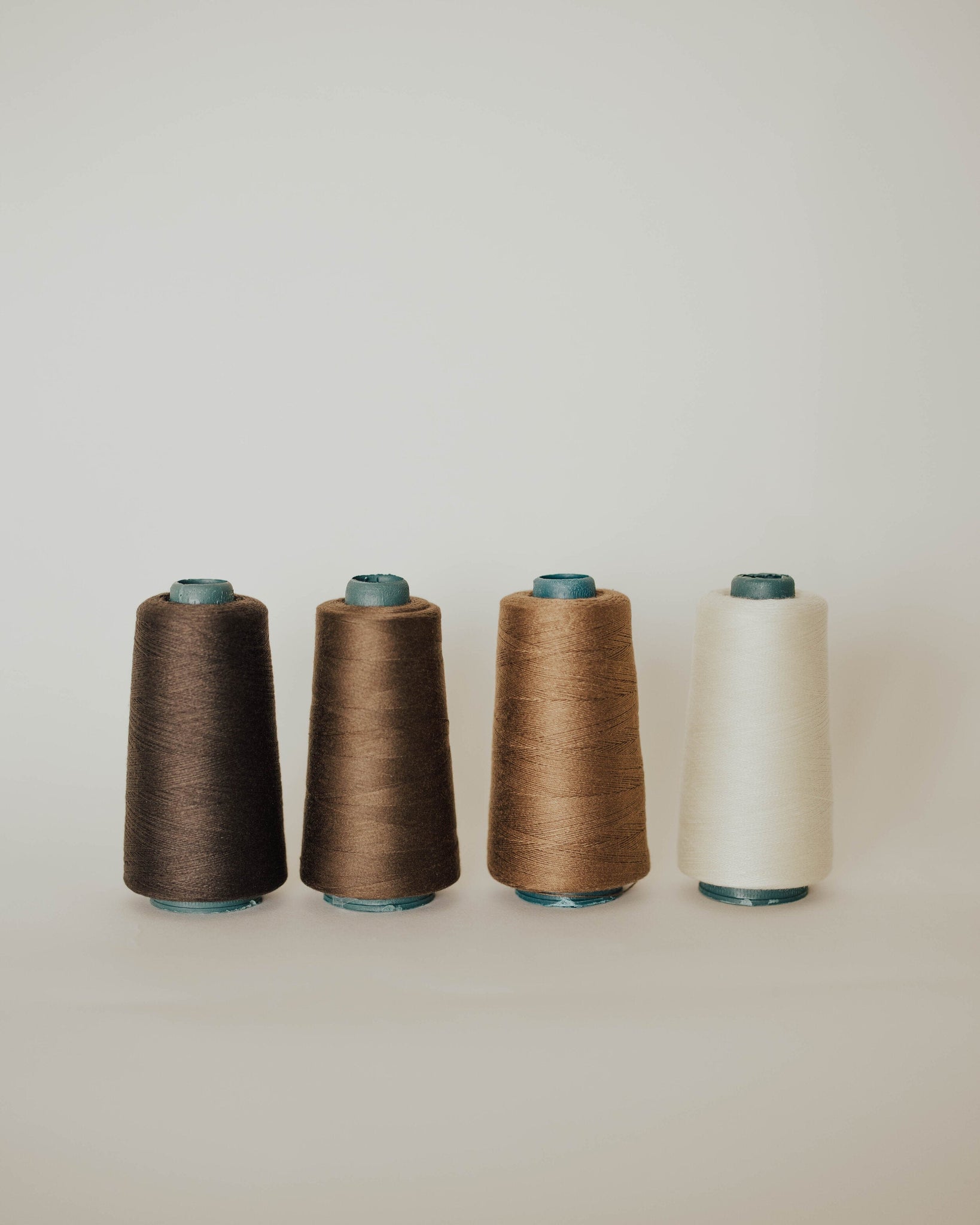 Dark Blonde Cotton Thread for Sew-in Application