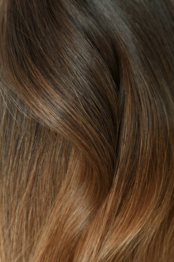 Machine Weft   - T1b/6 Rooted Bronze Ombre - West Label